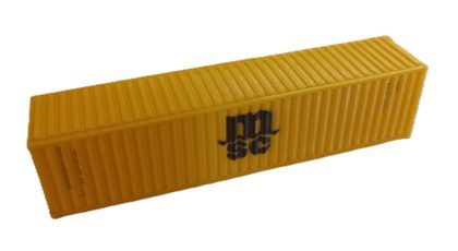 Kontejner ,,MSC žlutý,,